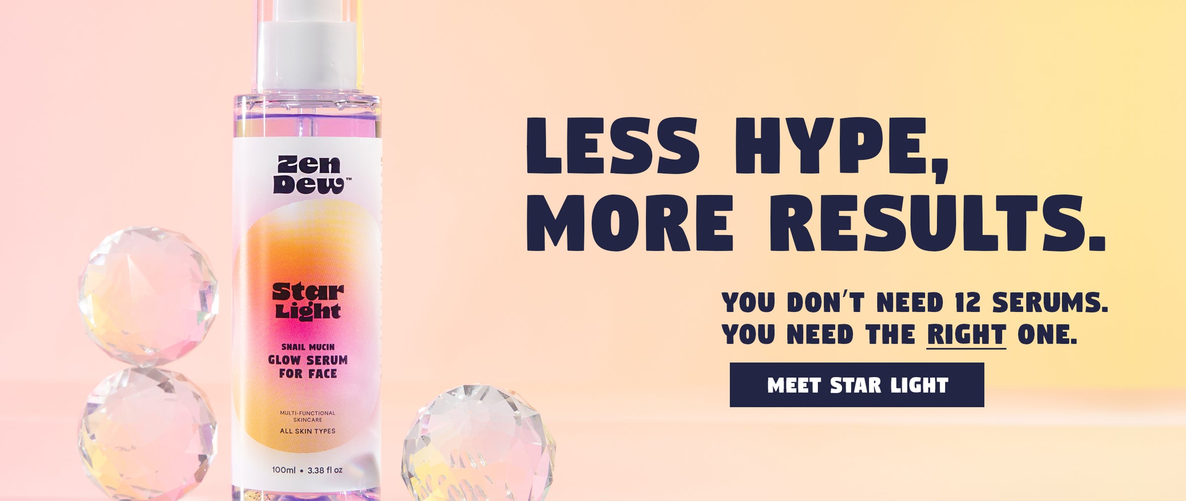 Zen Dew Star Light Serum with Snail Mucin