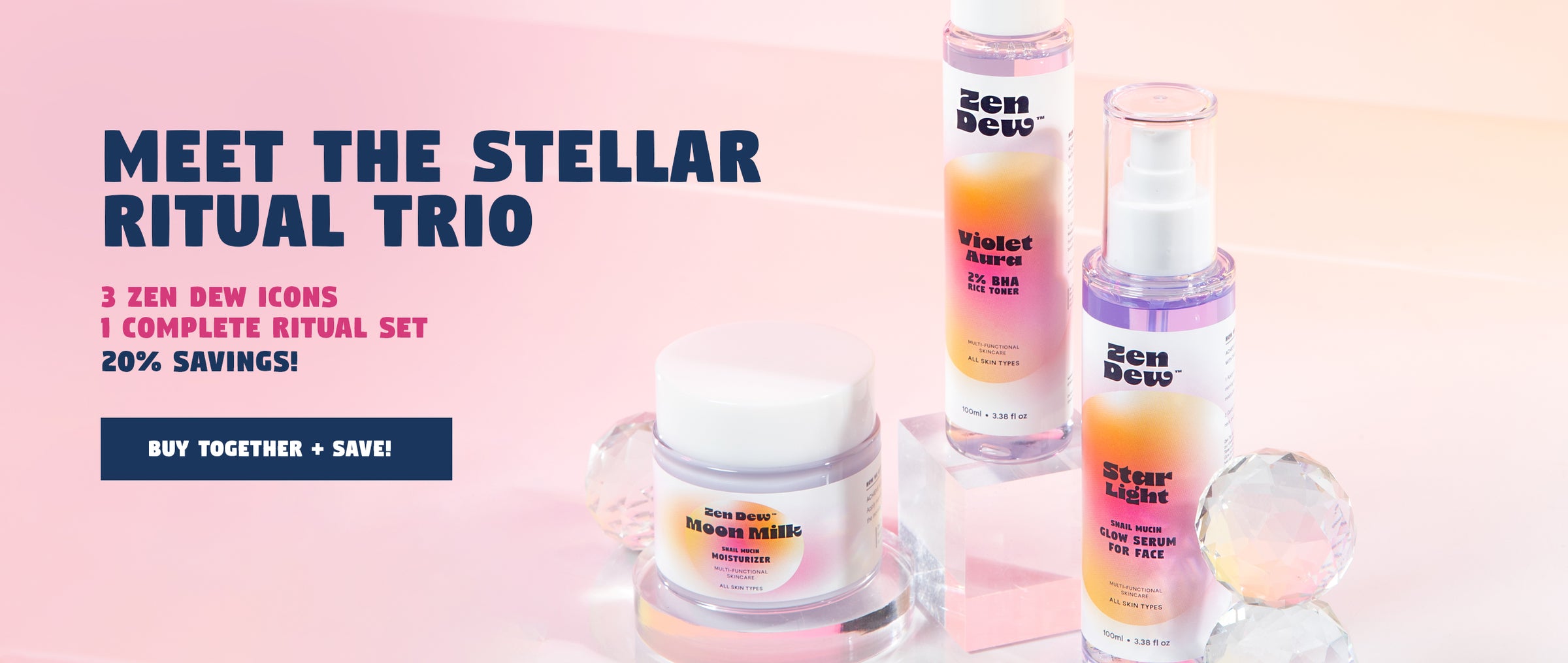 Zen Dew Stellar Ritual Trio