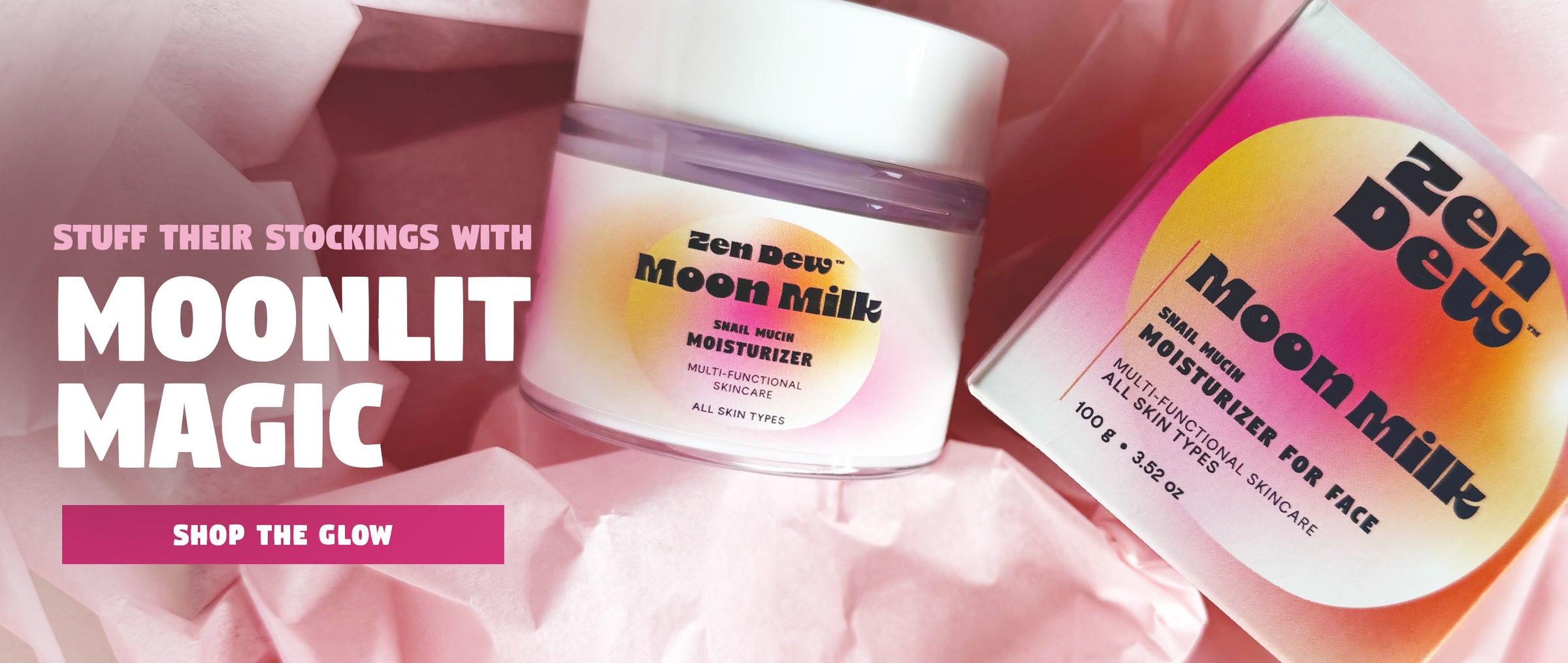 Zen Dew Moon Milk with Snail Mucin